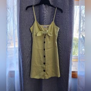 Lush Yellow mini dress